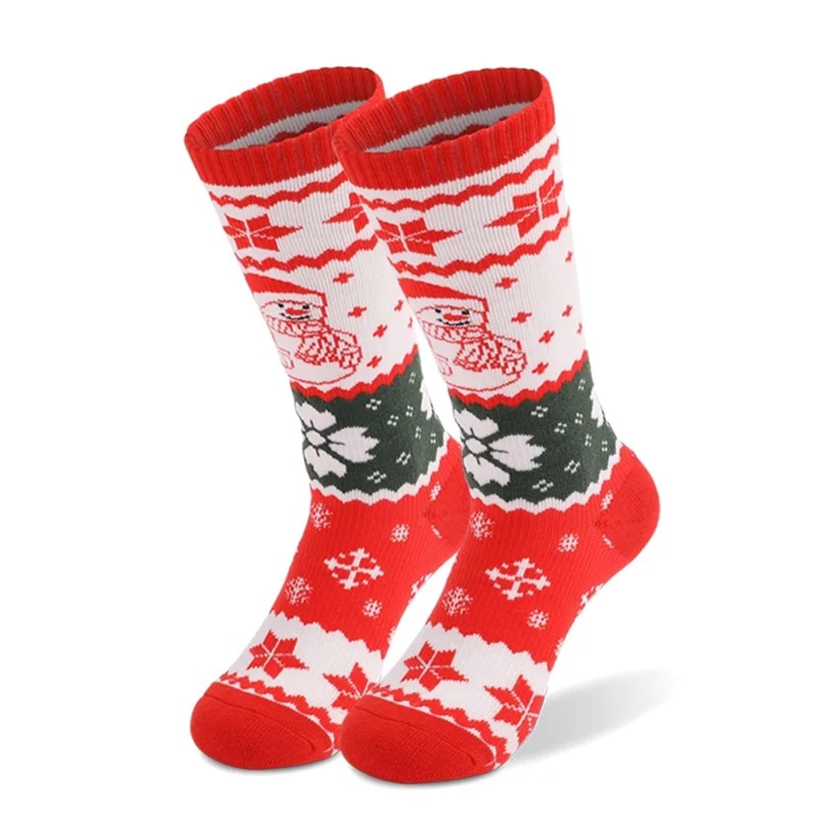 Chaussettes de ski for enfants, garde au chaud, thermiques, sports d'hiver, longues, épaisses, en coton, for Noël Pour le Ski D'hiver, la Randonnée