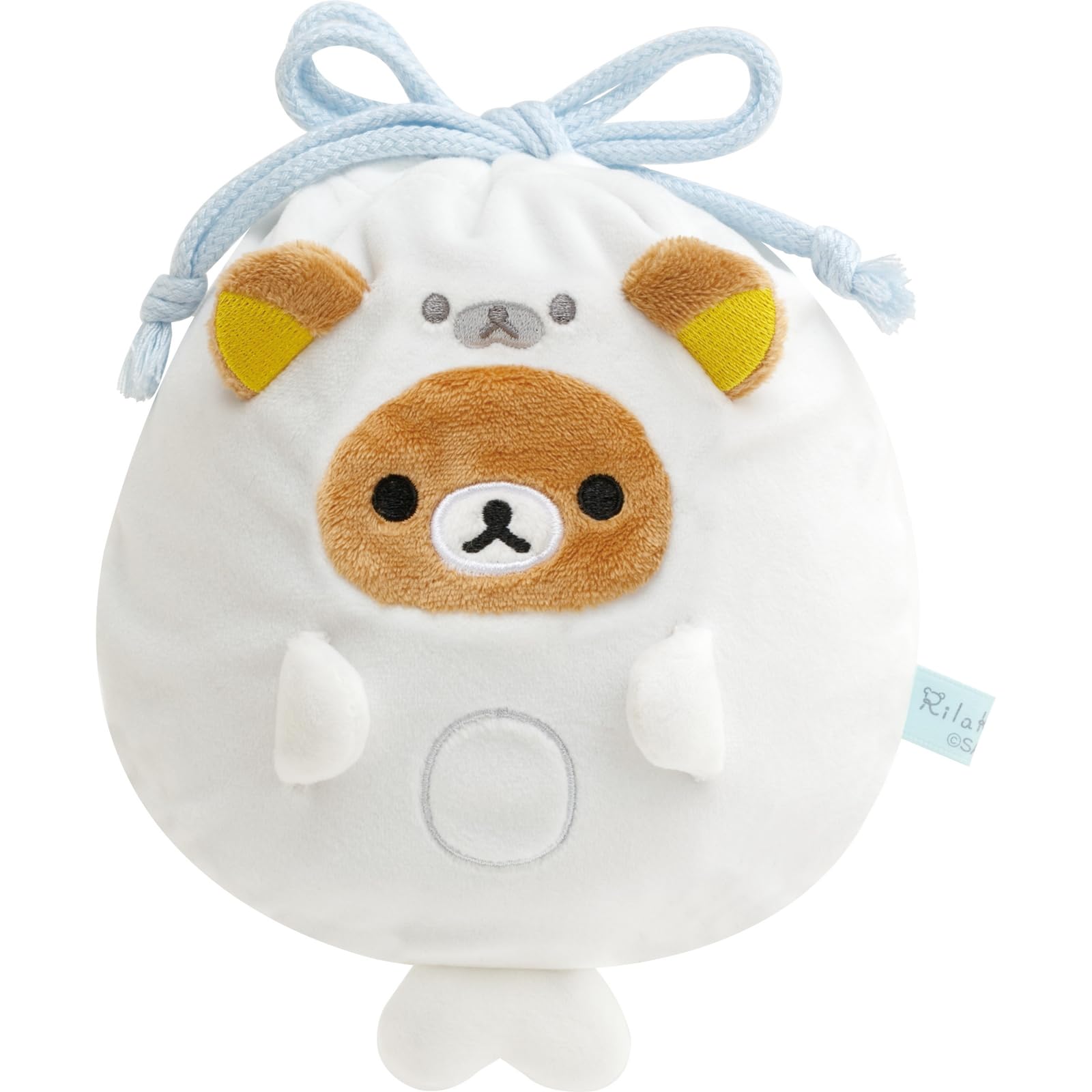 Amazon.co.jp: サンエックス リラックマ ぬいぐるみ巾着