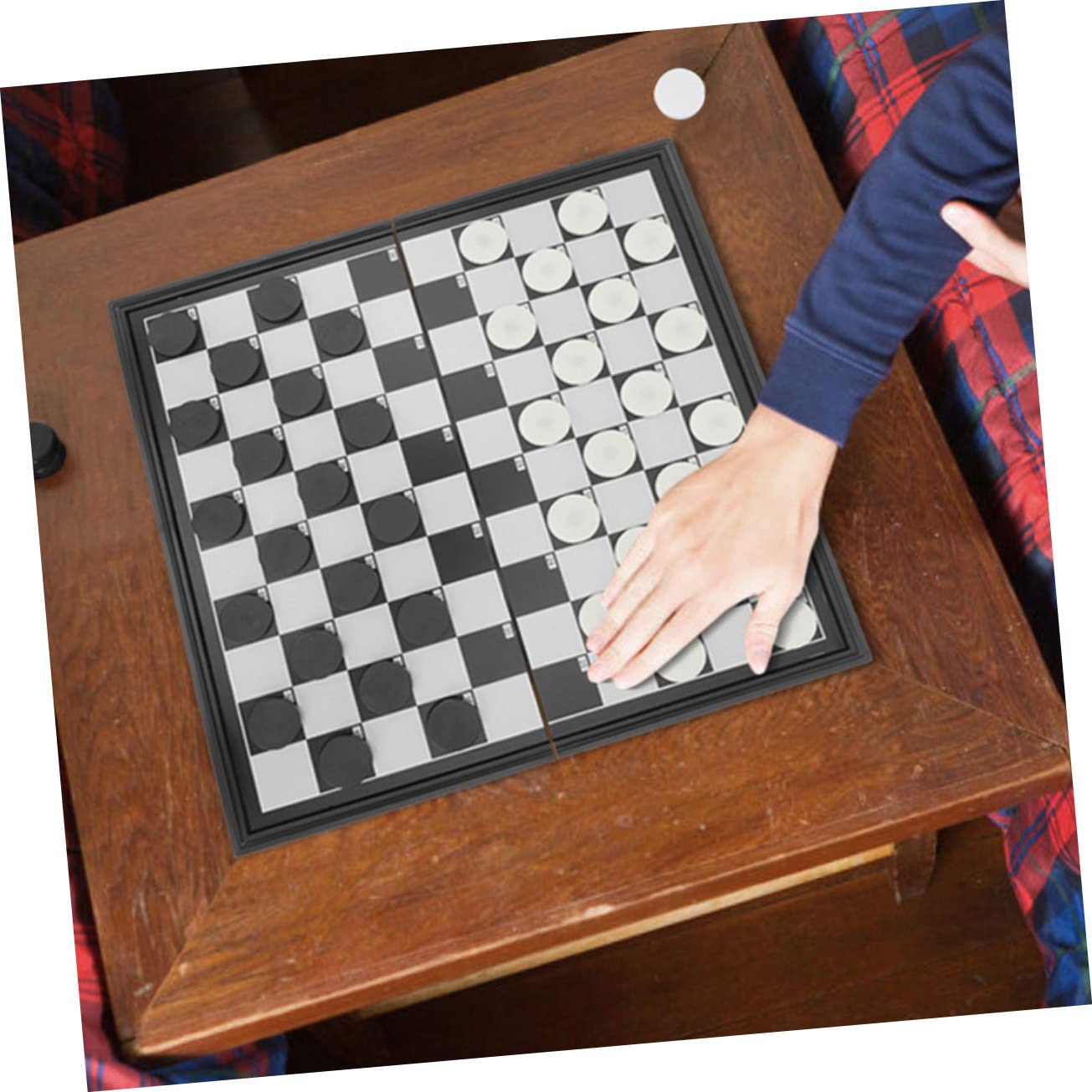 Abaodam 180 STK Spielsteine Klassisches Schachzubehör Dame Schach Ersatz Schachersatz Für Brettspiele Schachersatz Für Party Praktischer Schachersatz Spielschach Ersatz Schachbrett Plastik