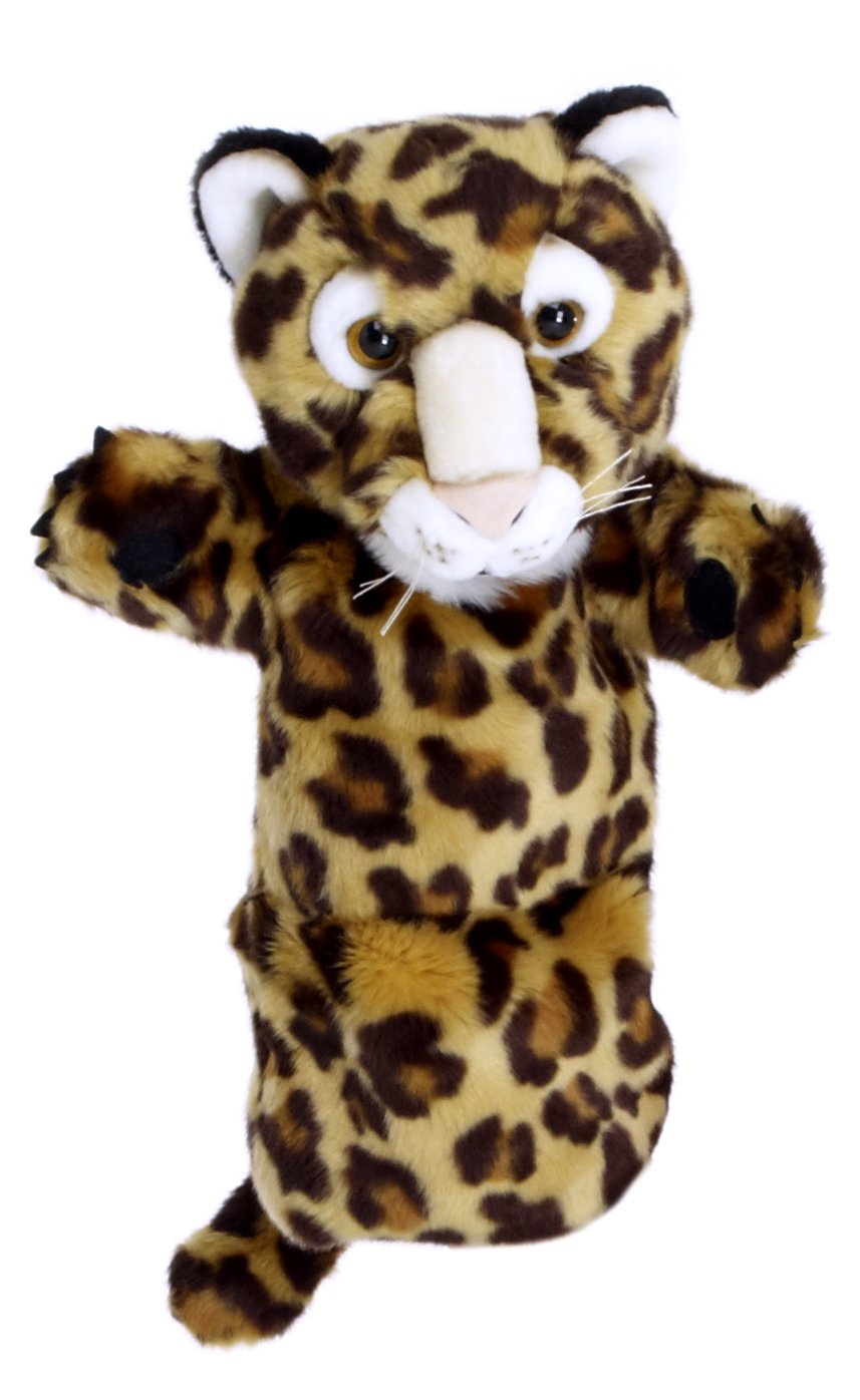 The Puppet Company Maniche Lunghe Leopard Marionetta da Mano