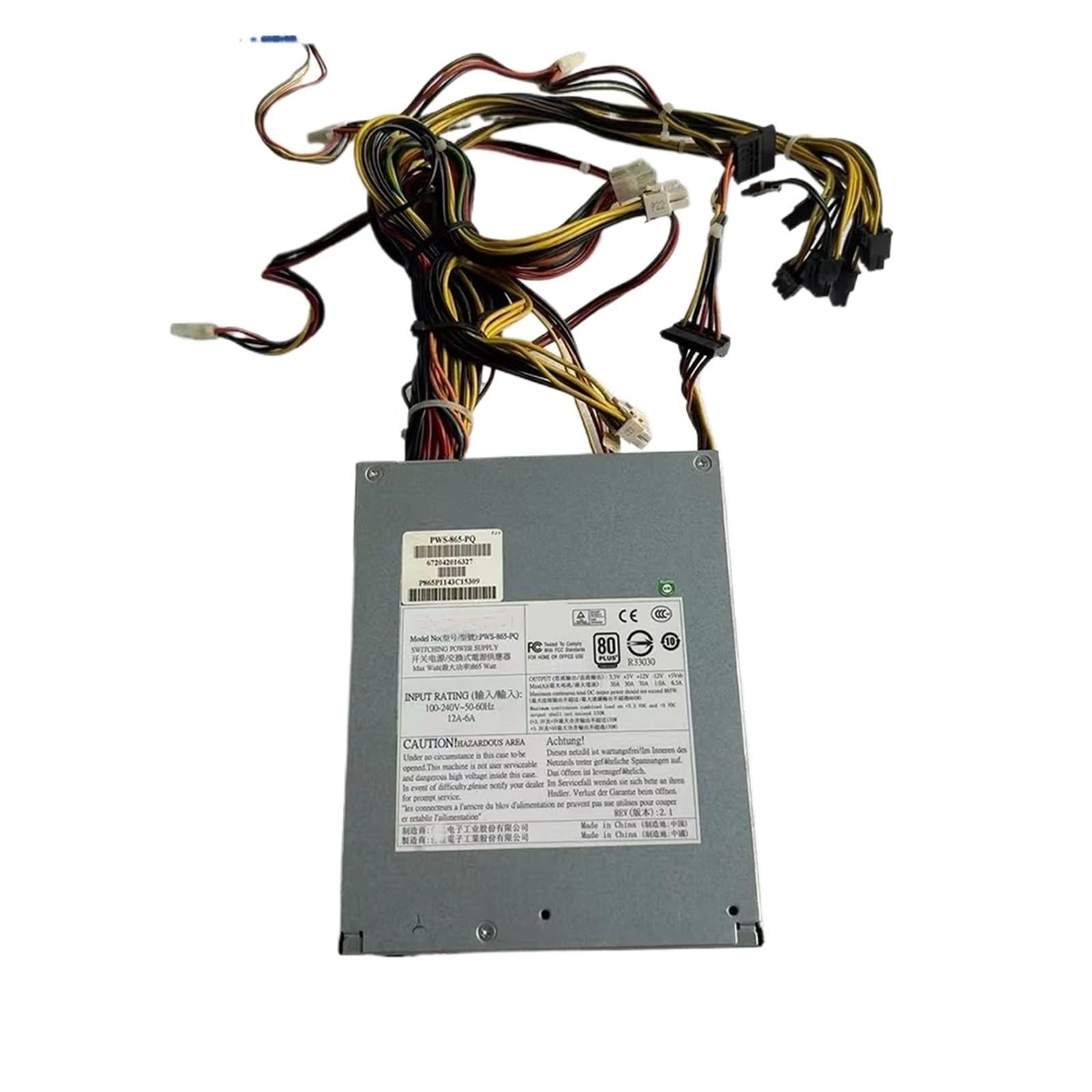 JJKKOZVQF 865W power supply PWS-865-PQ