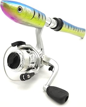 Orurudo Fishing Tackle O-Sakanarodo "Gyorudo II" Pen-Type Fishing Rod & Reel Set with Line 1m/1.4m 4 Colors for Ajing and Mebaring qb300113