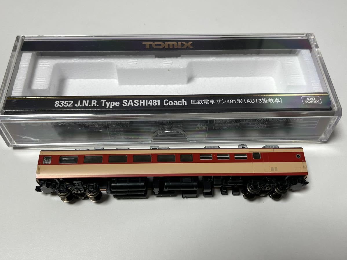 Amazon | TOMIX 8352 国鉄電車サシ481形（AU13搭載車） | 鉄道模型 通販