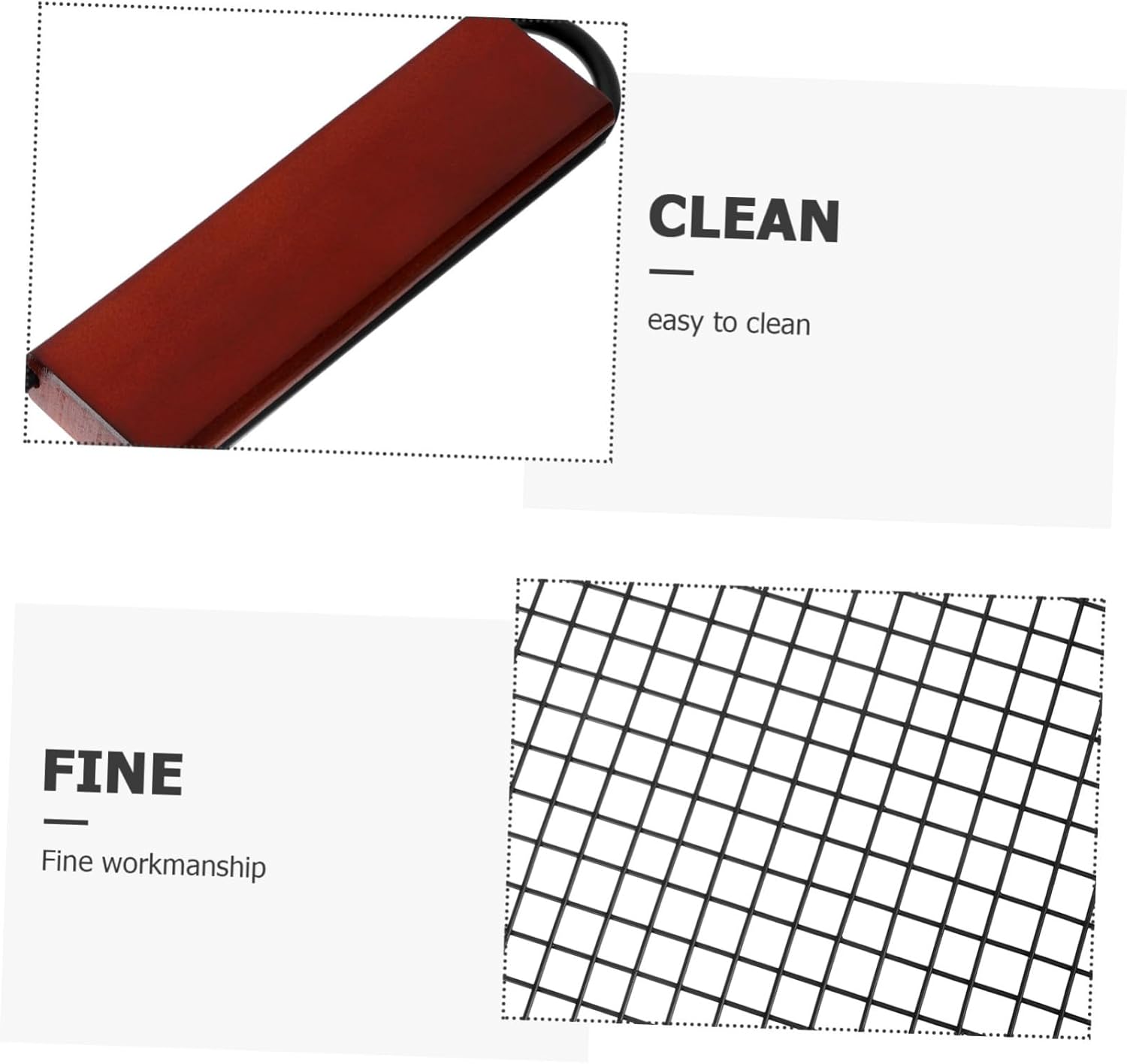 KICHOUSE Collapsible Grill Basket Stainless Steel Multi-function Barbecue Accessory with Ergonomic Handle for Outdoor Cooking for Meat and Vegetables