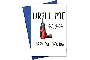 Drill Me Daddy - Sexy Naughty Father's Day Card for Husband