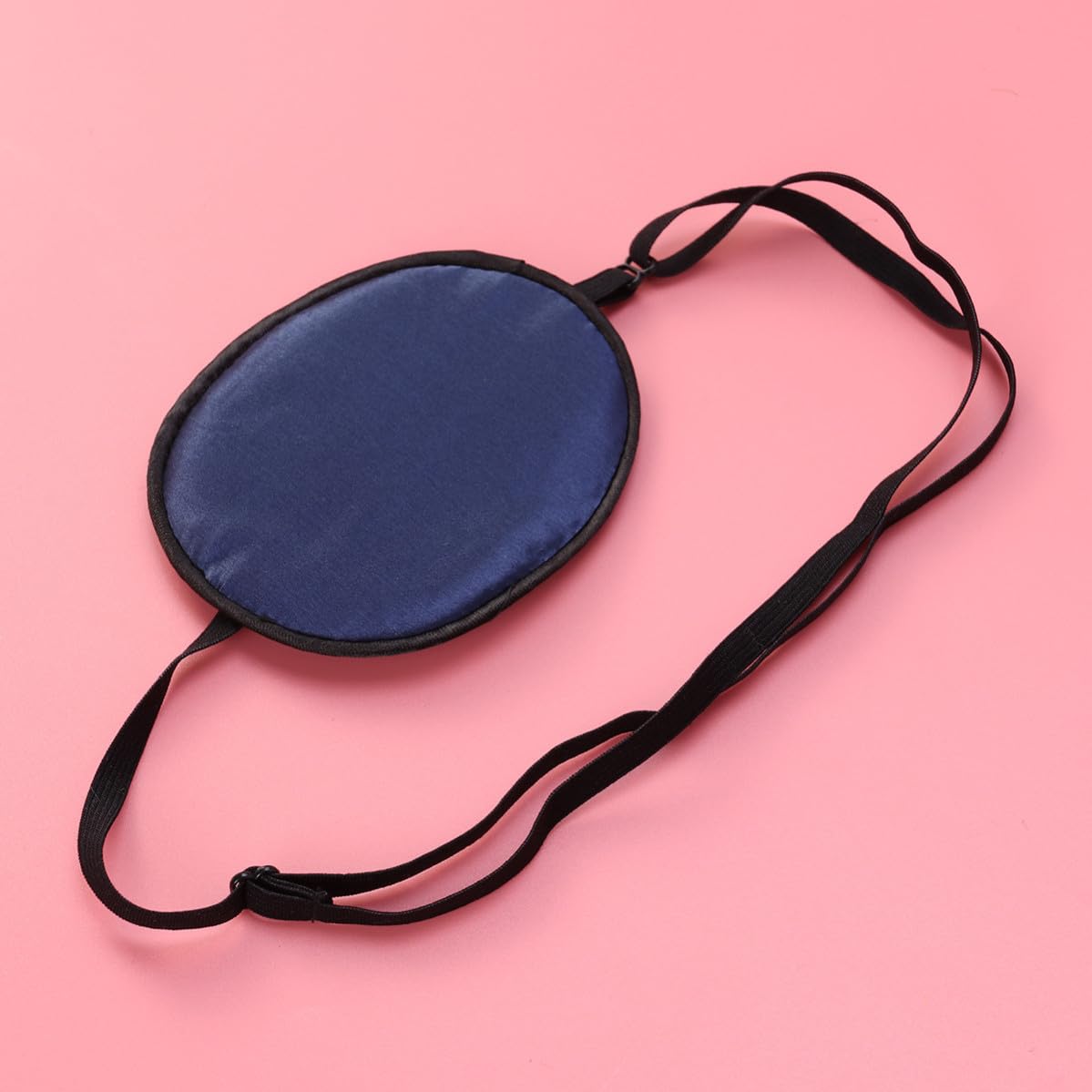 IMIKEYA Masque Oculaire Simple en Soie, Style Pirate, pour Amblyopie