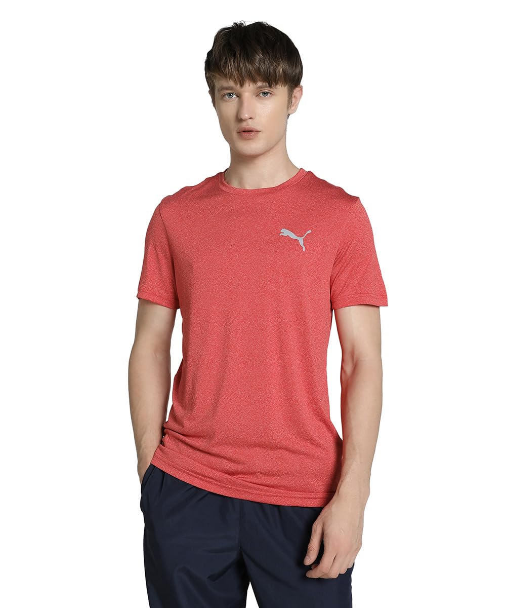 Puma Men's Solid Slim Fit T-Shirt