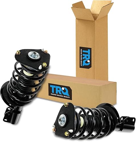 Miniatura 203 de TRQ - Conjunto de puntal delantero y resorte helicoidal (lados del conductor y del pasajero), para auto