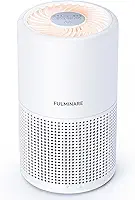 YARUIKE Purificador de Ar Silencioso com Filtro HEPA H13 e Luz Noturna para Quarto, Casa, Escritório e Sala de Estar