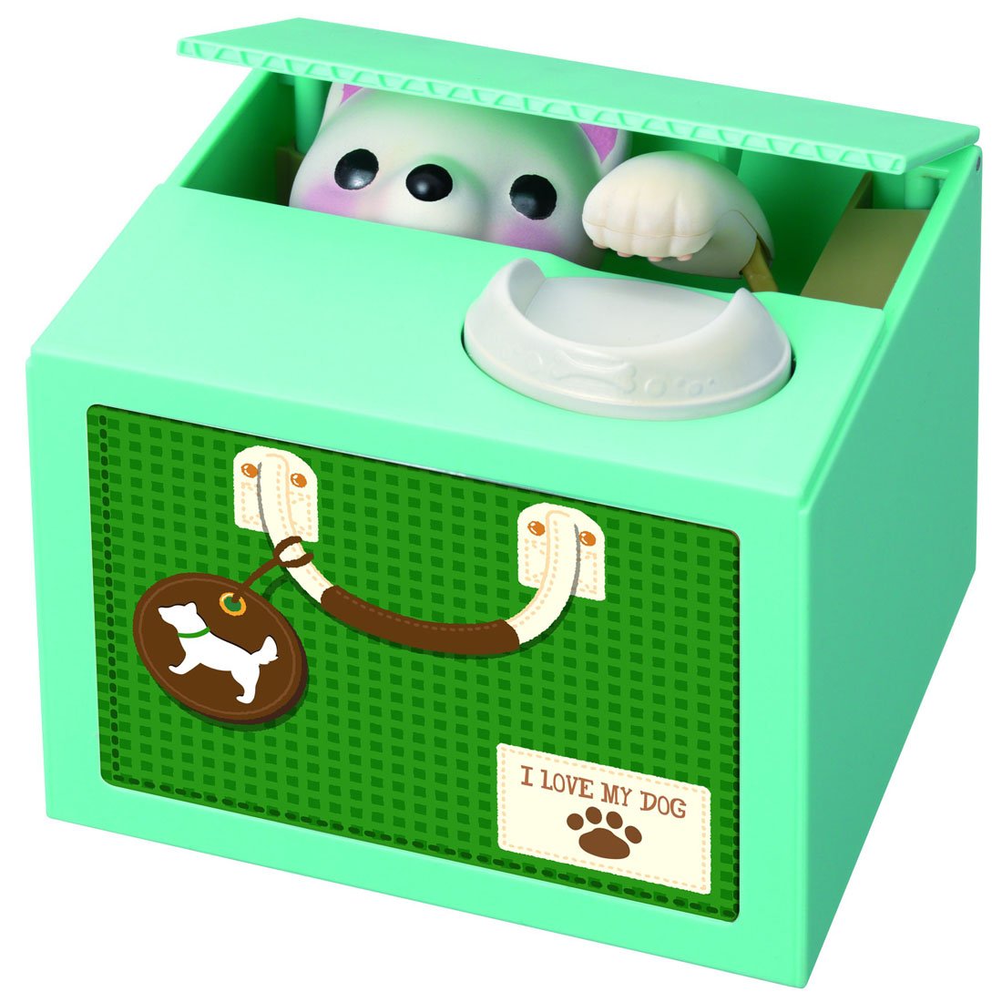 SHINE Blanc Ohenji Bank Chiot décorer la chambre enfant avec cette tirelire
