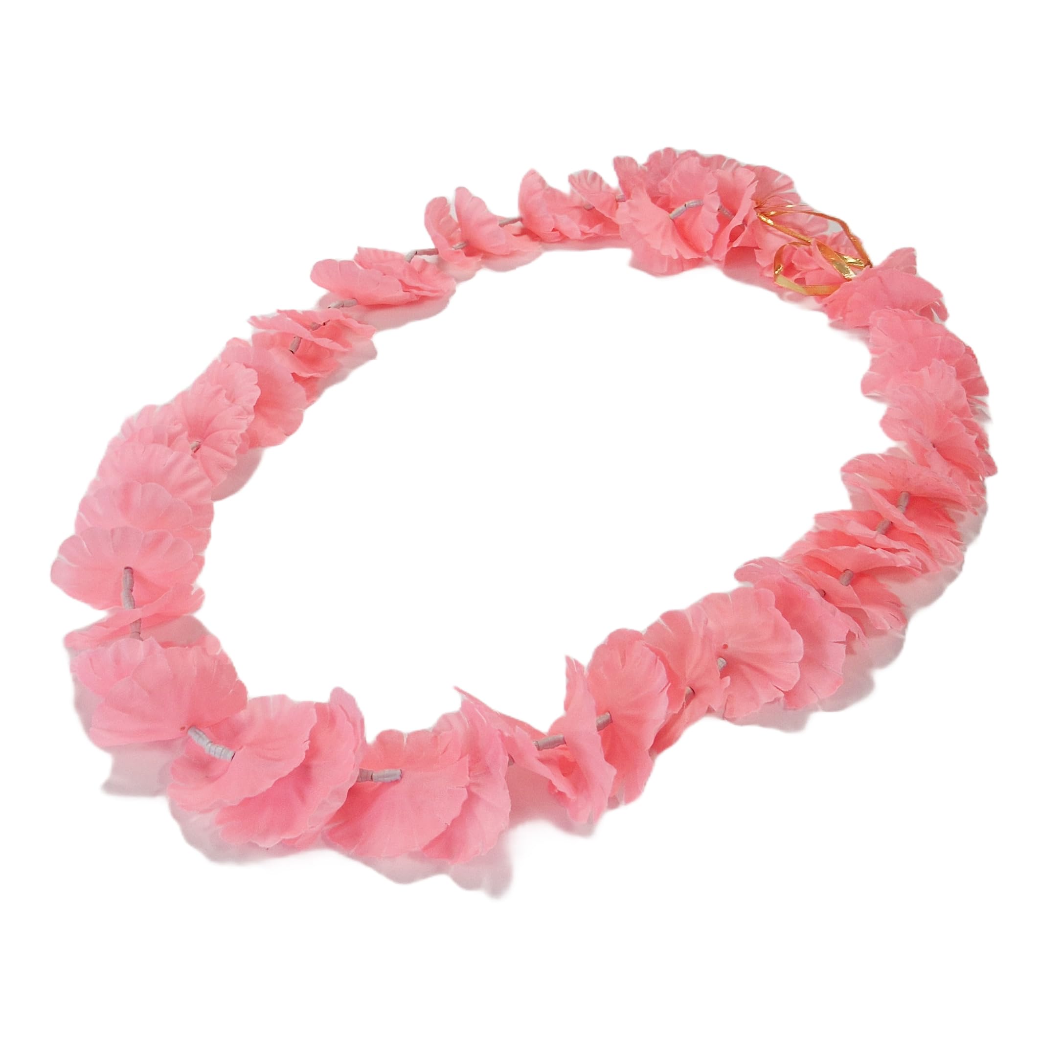 Baby Pink Hawaiian Party Garland Tropical Luau Flower Hula Decorations for Indoor & Outdoor Adults or Kids Celebrations Perfect for Birthdays Weddings Pool Parties and Beach Themed Events