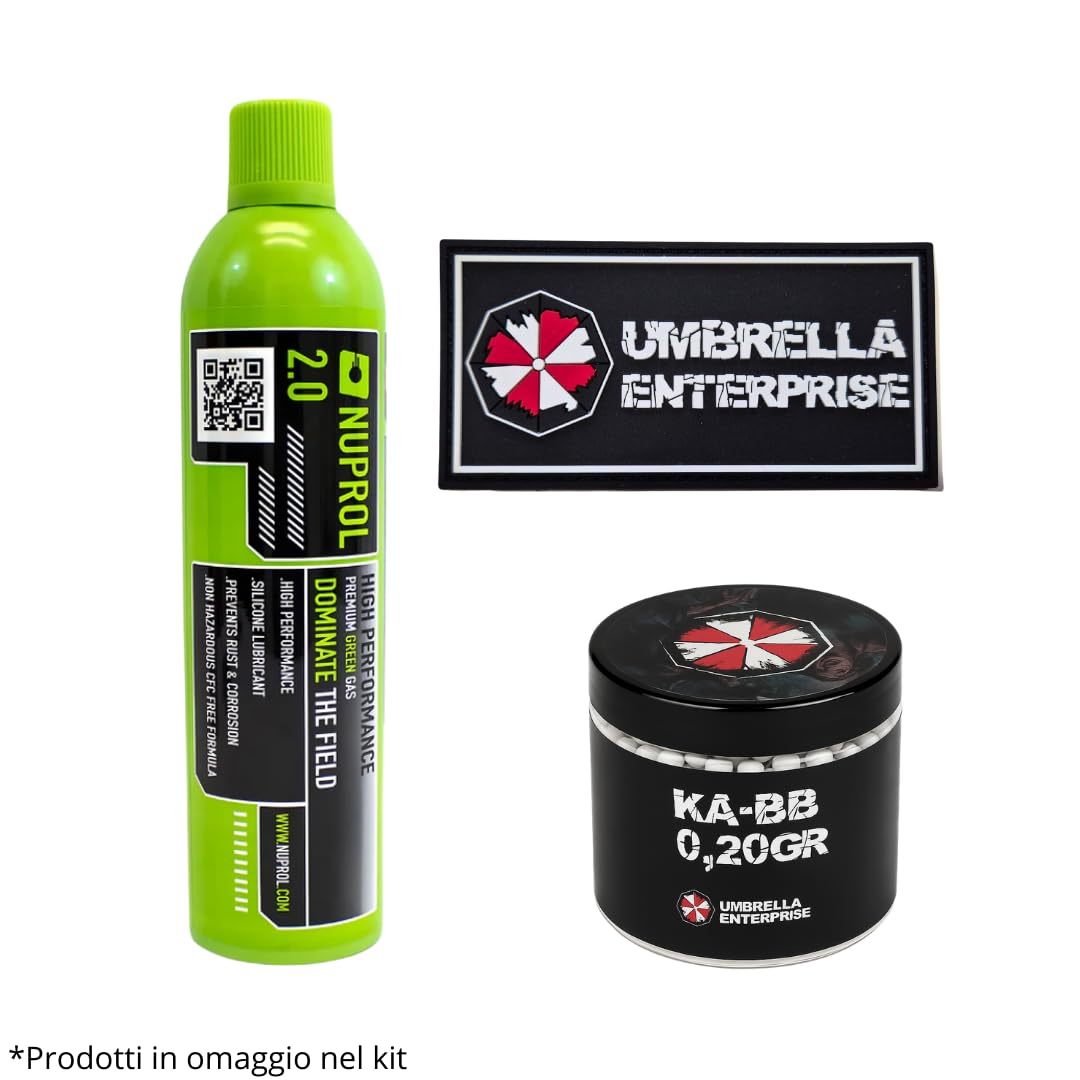 Umbrella VMP-2C SMG Softair Mitragliatrice Gas 6mm