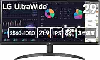 Amazon.co.jp: LG モニター ディスプレイ 平面 29WQ500-B 29