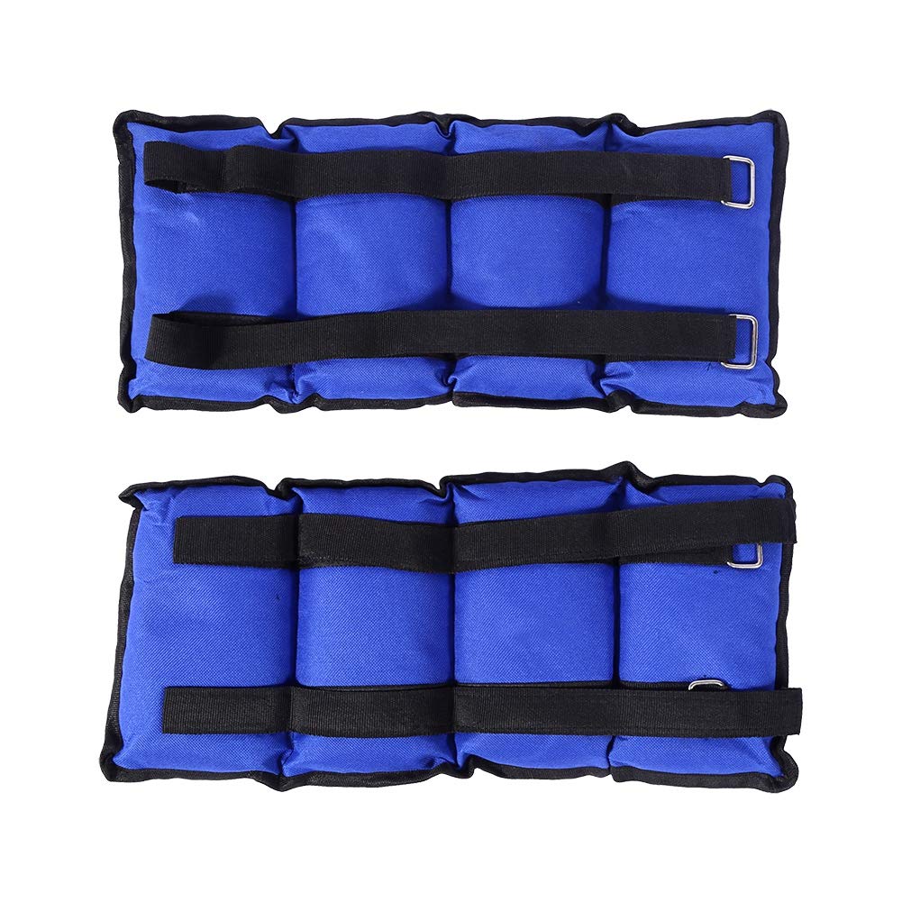 Gorilla Sports Enkels- en Polsgewichten - Set van 2 - 5 kg (2 x 2,5 kg
