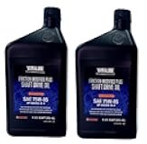 Yamaha Original OEM Yamalube ACC-SHAFT-PL-32 Friction Modified Plus Shaft Drive Gear Oil - Yamalube OEM - 2 Quart Bottle…