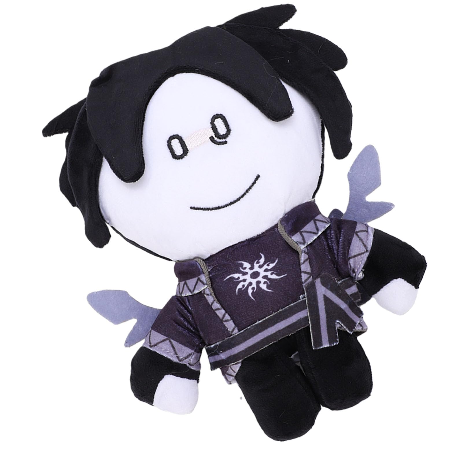 Alomejor Peluche Anime 2 Volte, Bambola di Pezza con Personaggio del Gioco con Espressioni Facciali Accurate e Accessori Iconici, per i Regali dei Fan dei Bambini