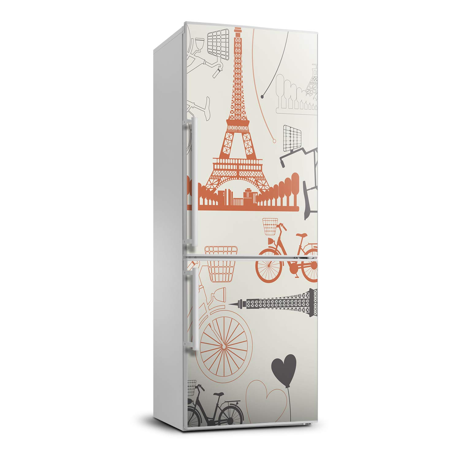 Autocollant frigo 60x180cm pour relooker une cuisine au style français