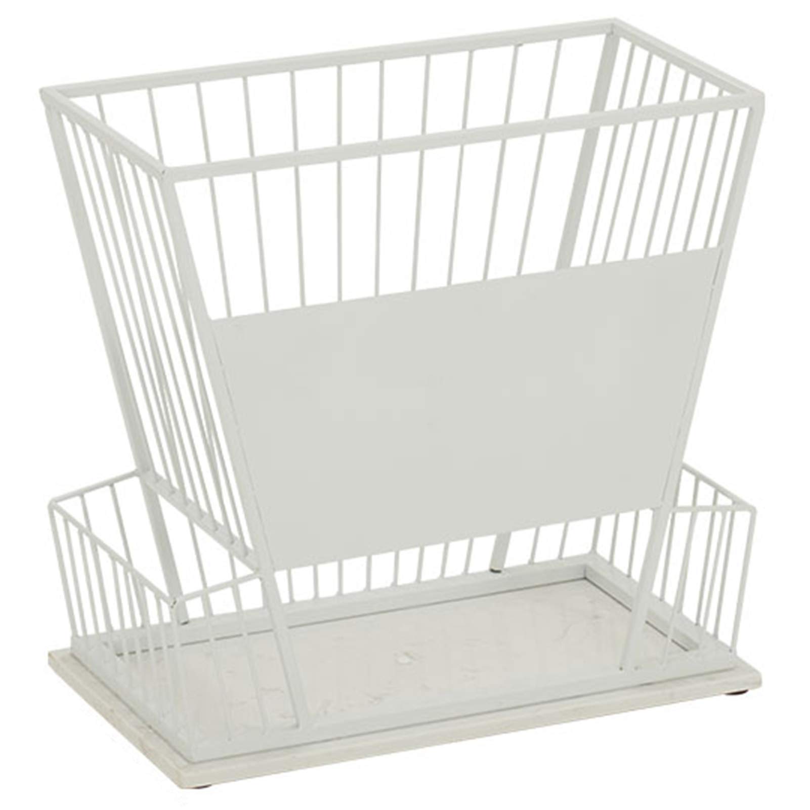 Grand porte-parapluie robuste blanc organisateur de stockage cannes