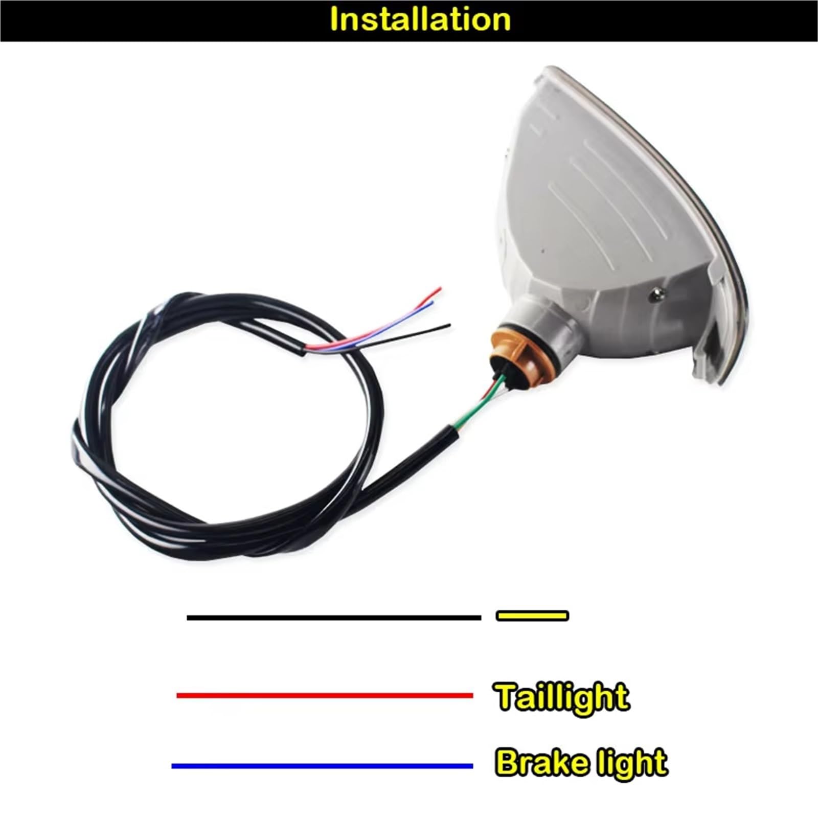 Genérico intermitente automóvil Para Jeep Para Grand Para Cherokee Para WK2 Para Compass 2011-2020 Luz Antiniebla Trasera Roja Para Bombillas LED Faros Cableados(Red Lens)