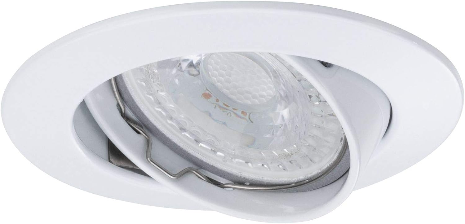 Paulmann 17953 Premium Recessed Light swiveling max 50W 12V GU5,3 83mm White alu zinc, 8,3 x 8,3 x 6 cm - Image 5