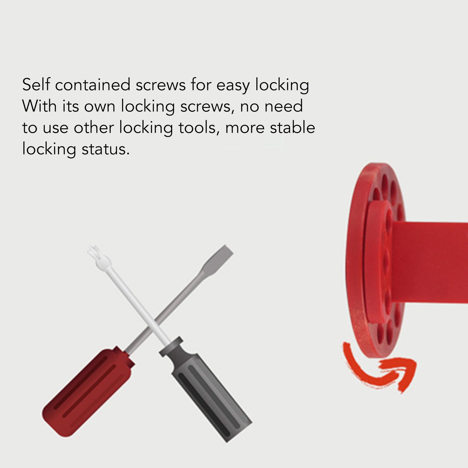 HERCHR Circuit Breaker Lockout Device, 3 Phase Universal Breaker Lockout Lock Circuit Breaker Lockout Breaker Lock Out Device for Industrial