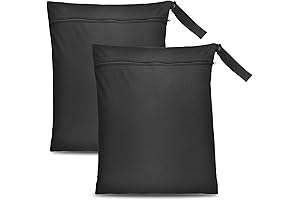 Giantree 2 Pack Wet/Dry Bags for Swimsuits and Towels