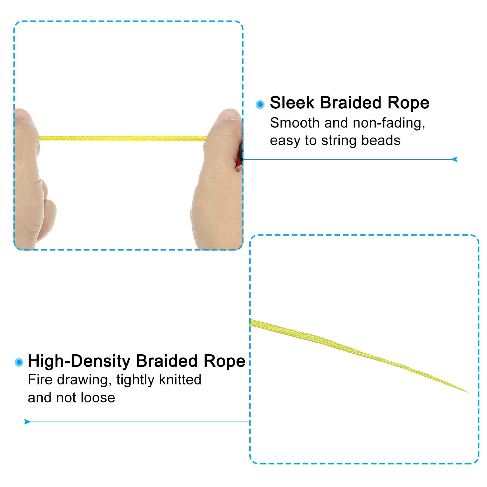 PATIKIL 0.8mm x 109 Yard Nylon Satin Cord - Image 3