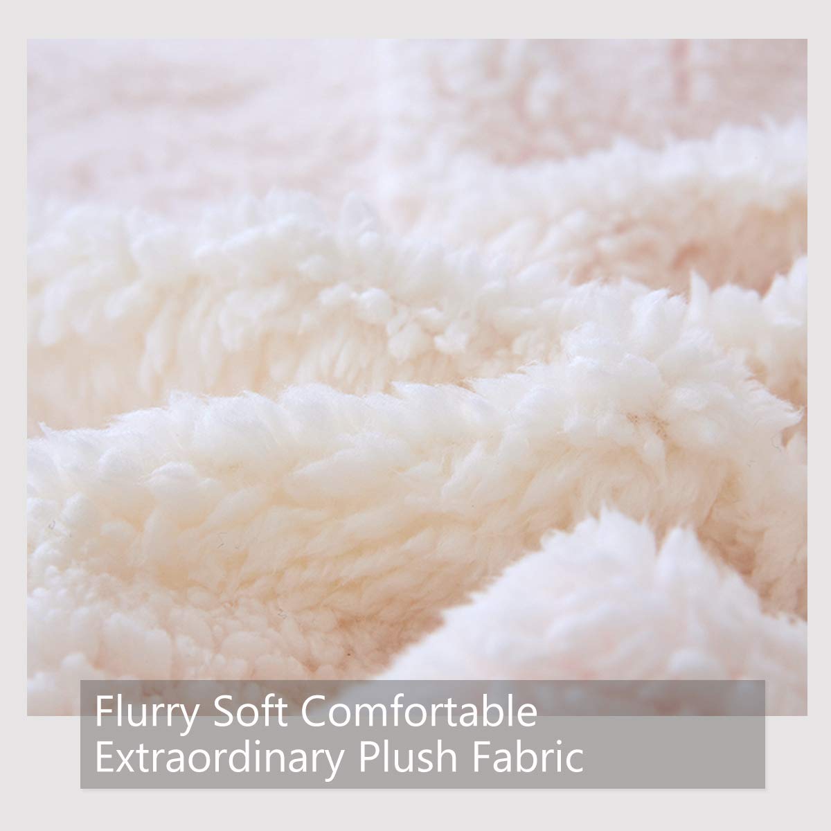 BlessLiving Kids' Blankets & Throws Pink Cat Pattern Printed, Girls Cute Animal Themed Sherpa Fleece Blanket Throw Blanket Soft Blanket Plush Fluffy Blanket (Twin, 60 x 80 Inches)