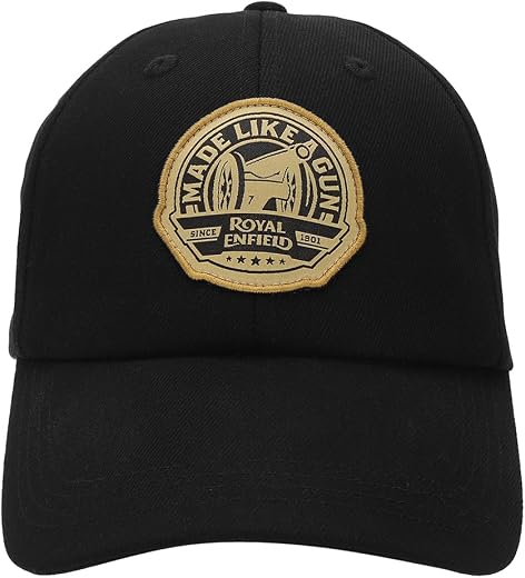 Royal Enfield MLG Patch Cap Black