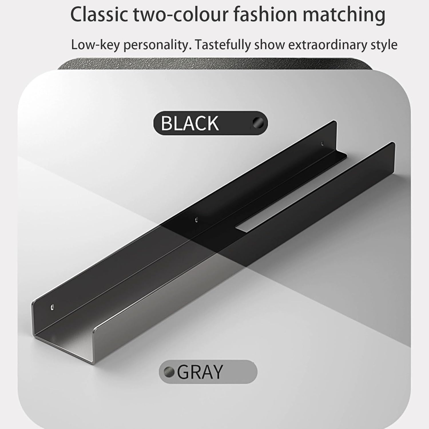 Bathroom Storage Unit Towel Hook Bathroom Organiser for Bathroom Storage and Kitchen Accessories Stainless Steel,Shower Shelf Drill-Free Or Drilling I