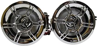 Good Morning Round Motorcycle Headset Set 3 Inch - Nickel