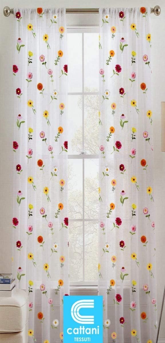 Tende per Finestra e portafinestra confezionate - Coppia Tendine - 45x135