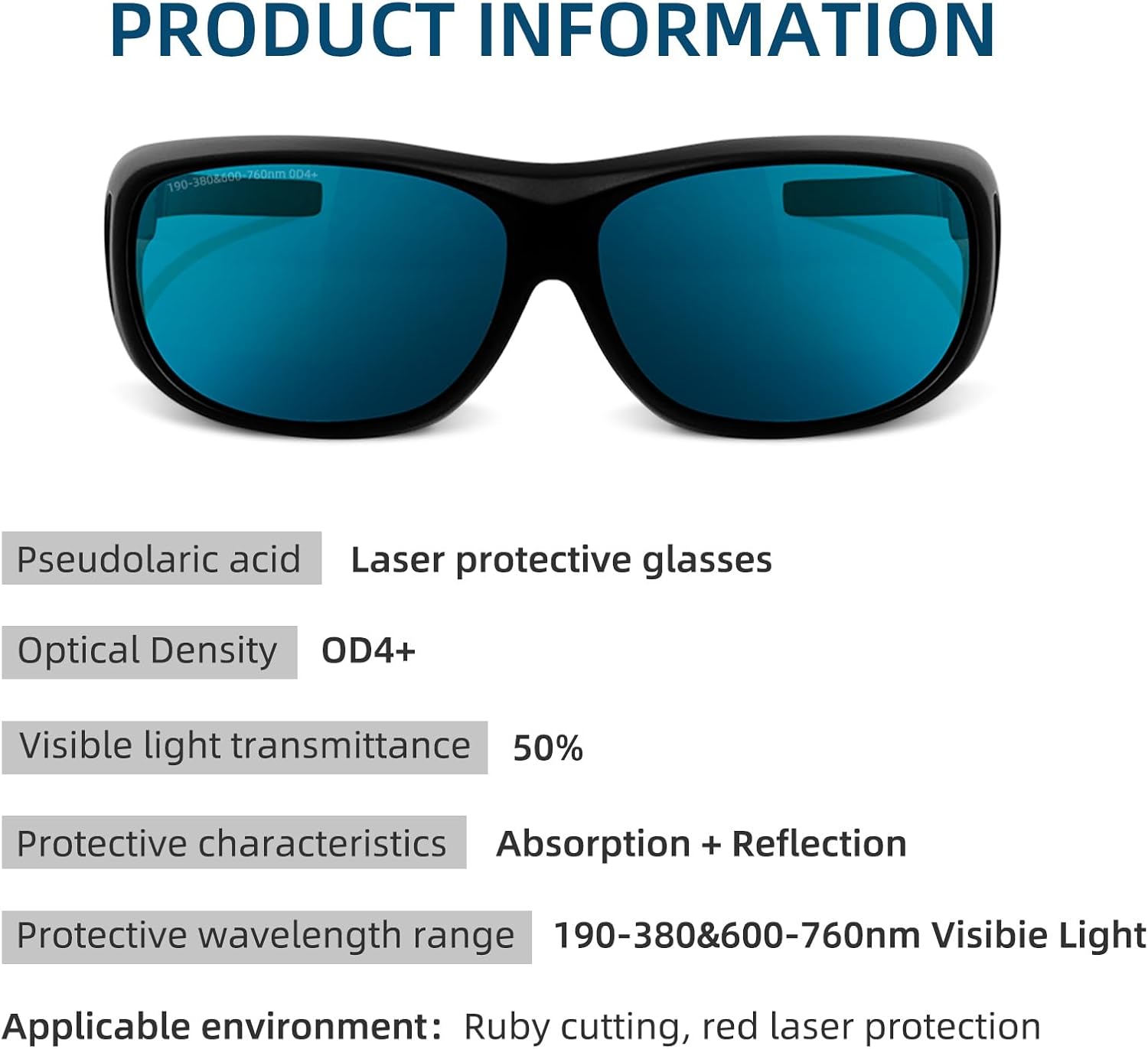 IPL Laser Safety Glasses Protective Goggles Anti-Fog UV400 For Ipl Pulsed Light Hair Removal Beauty Therapy