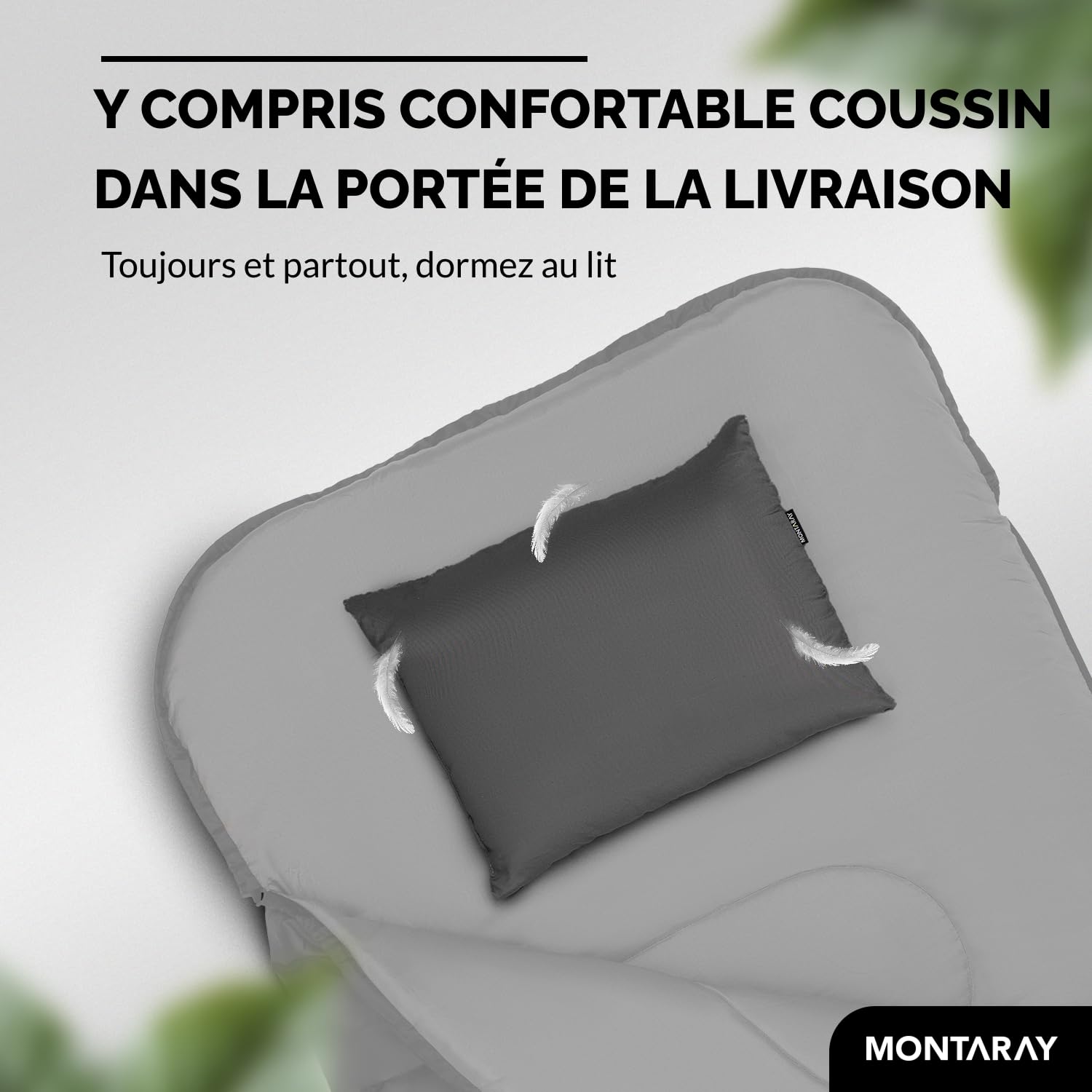 Sac de Couchage Couverture 3-4 Saisons, Sac de Couchage d'extérieur pour Camping avec Coussin, Sac de Couchage Douillet et Chaud, avec ou sans Capuche, pour Adultes, Sac de Couchage d'été