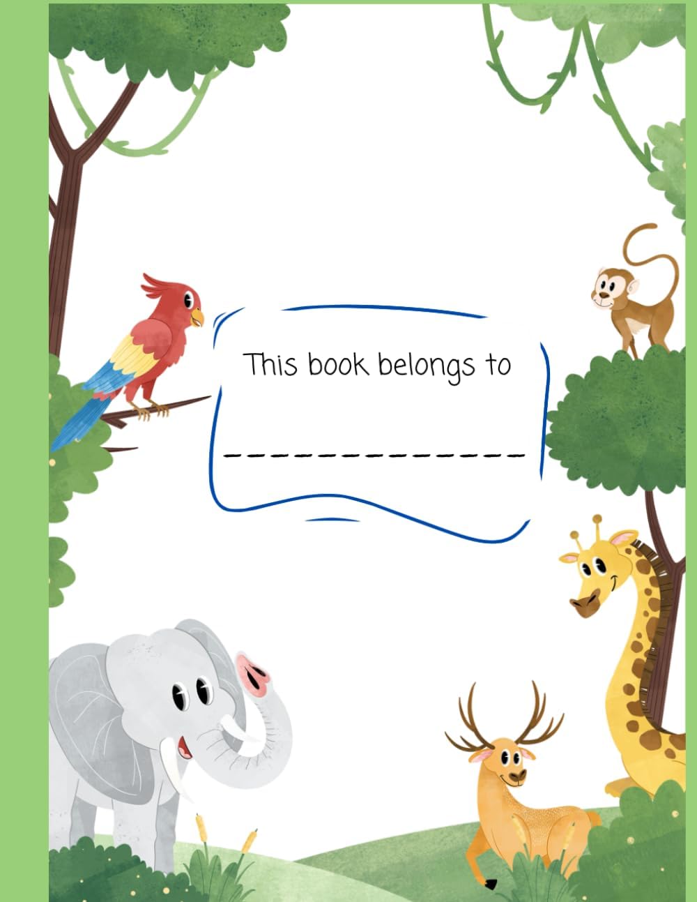 Bright Lines: Kids Highlighted Handwriting Notebook, 70 pages: Adaptive Paper For Handwriting Education (Occupational Therapy Worksheets for Kids)