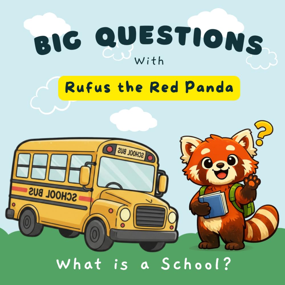 Big Questions with Rufus the Red Panda: What Is a School?: A Gentle, Reassuring Introduction to Schools for Toddlers and Young Children