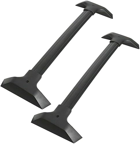 Miniatura 8 de Barra transversal de techo y riel lateral compatible con HECASA para Chevy Chevrolet Traverse 2009-2017 LSLTLTZ, reemplazo para 19244268 (Set)