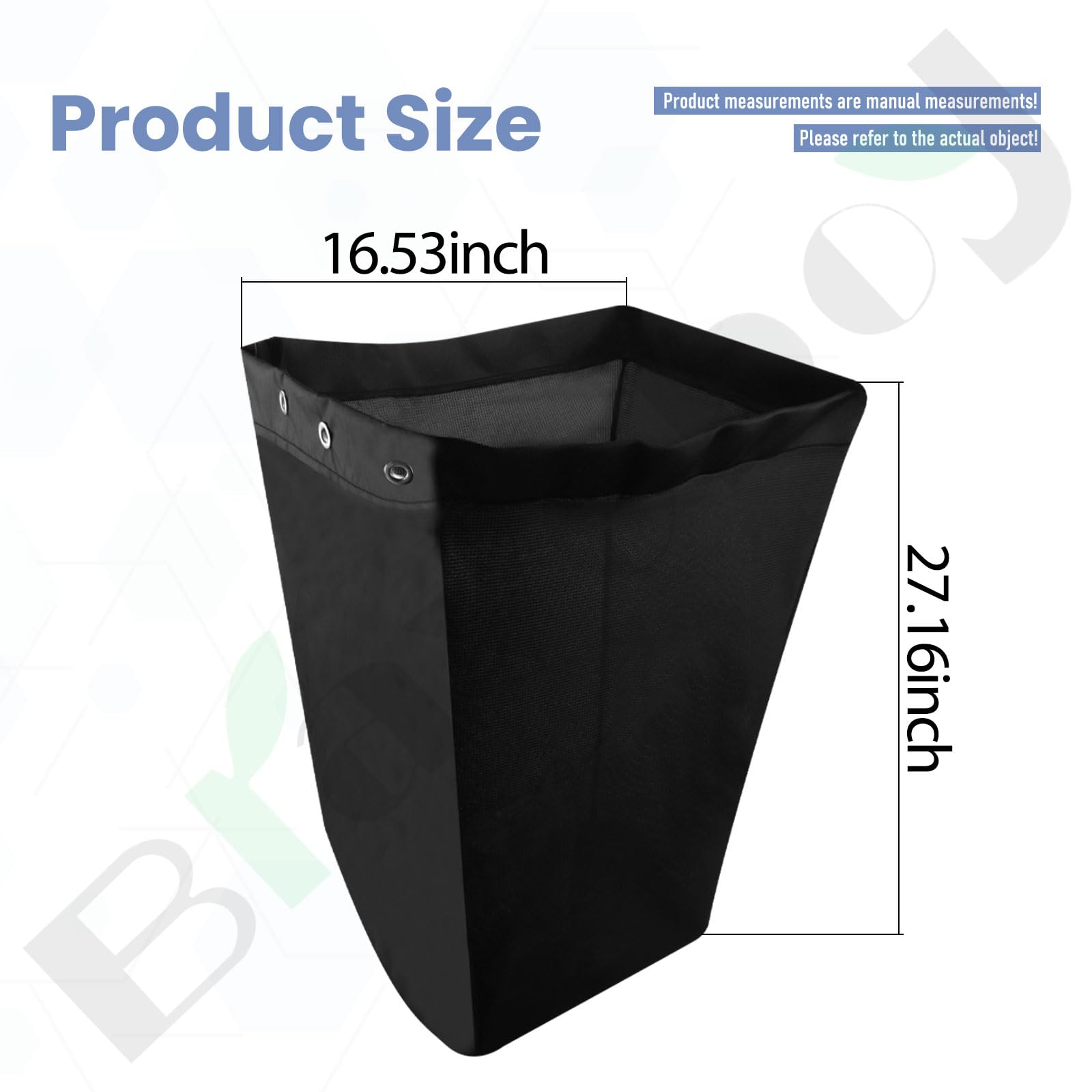 Braveboy 462968 482569 - Bolsa de recogida de césped compatible con cortacésped Scag/Turf - Tigres/Wild - Cat 482384, S462968, 16727