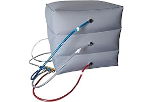 Ergonomic Lifting Cushion: Floor Lift Aid Up to 24" High, Assists Seniors in Regaining Stability