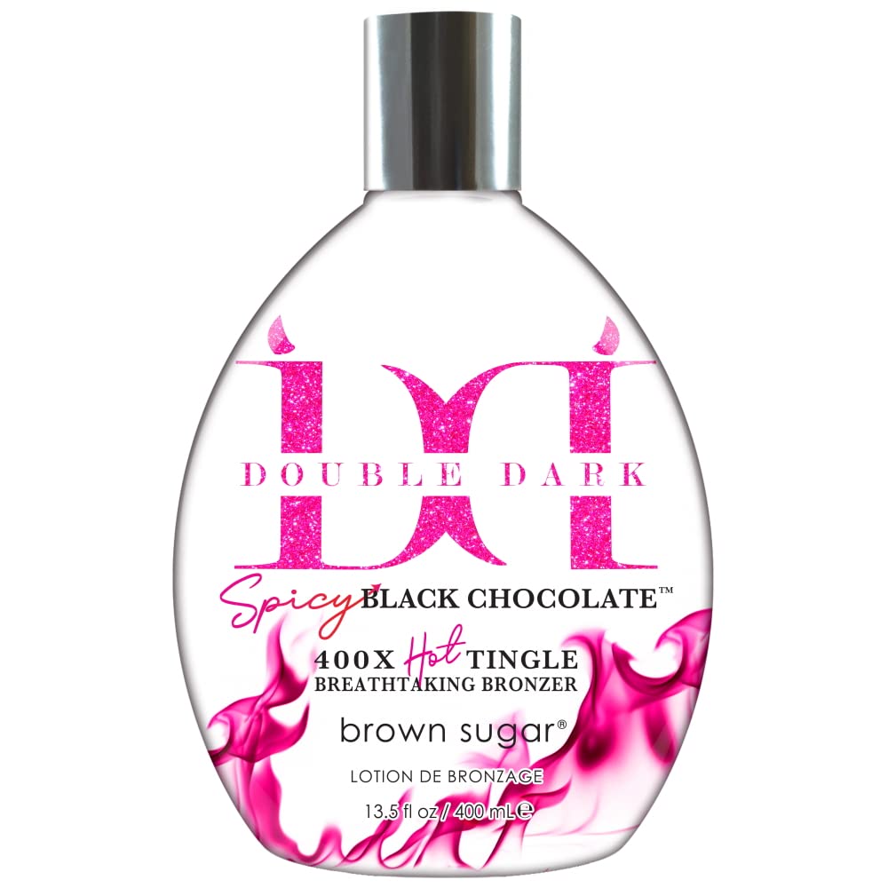 Tan Inc Brown Sugar Double Dark Spicy Black Chocolate 400X Hot Tingle Bronzer 400ml