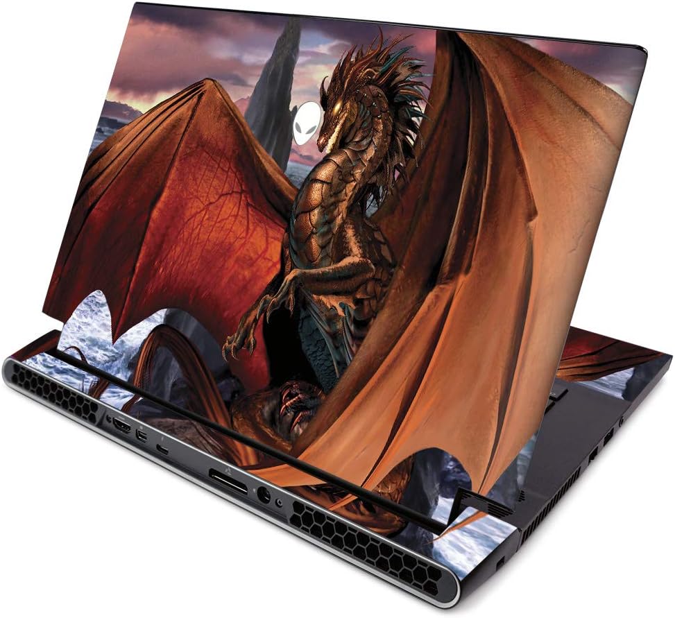 MightySkins Skin for Alienware M15 R2 (2019) - Haunted | Protective, Durable, and Unique Vinyl Decal Wrap Cover | Easy to Apply, Remove, and Change Styles | Made in The USA (ALWM15R219-Haunted) image 5