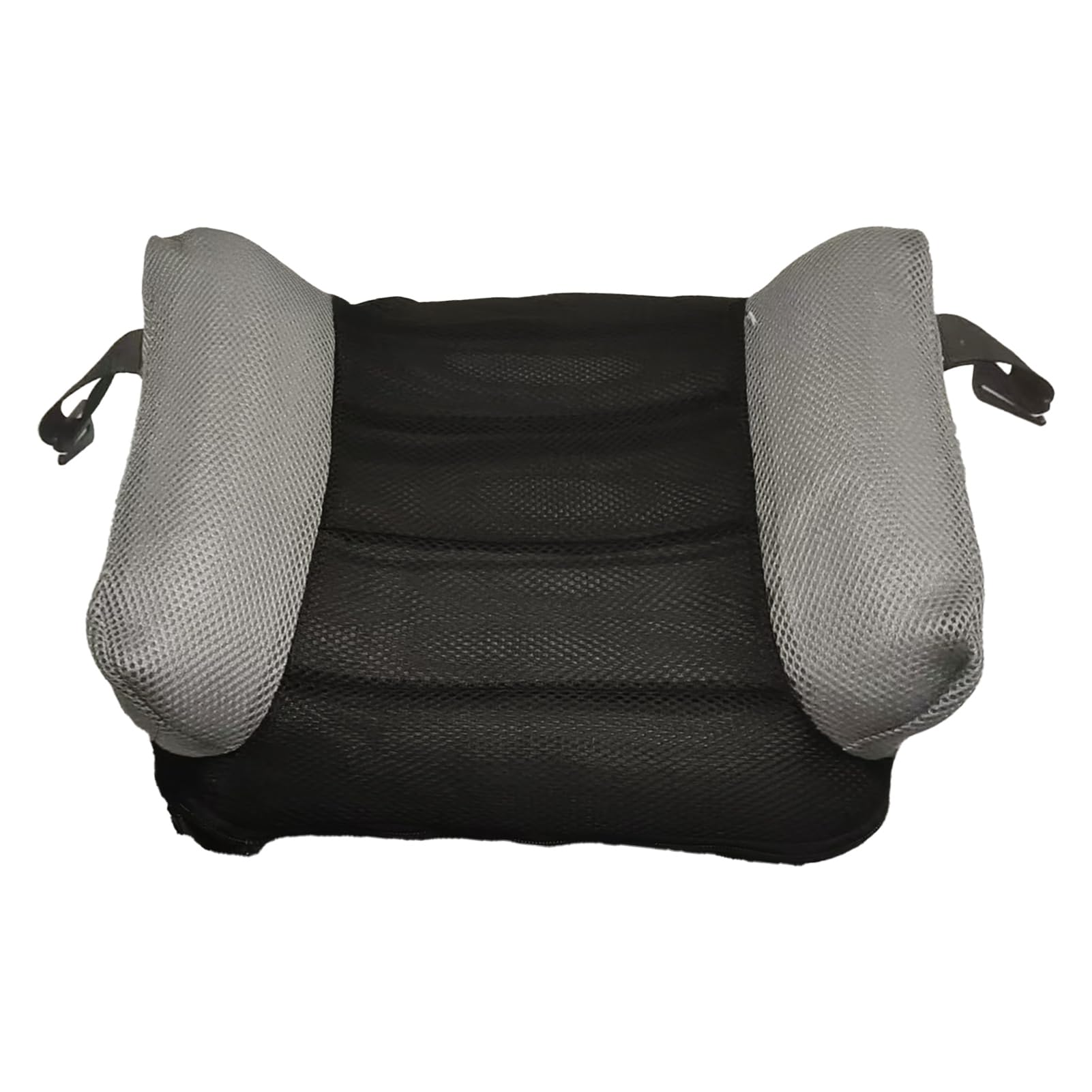 Tuxoiou Inflatable Cushion Seat, Portable Travel Cushion, Lightweight, Foldable & Comfortable Air Seat for Chairs, Travel, Camping, Airplane Black