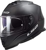 Vista 1 de LS2 - Casco integral Assault para motocicleta con visera solar