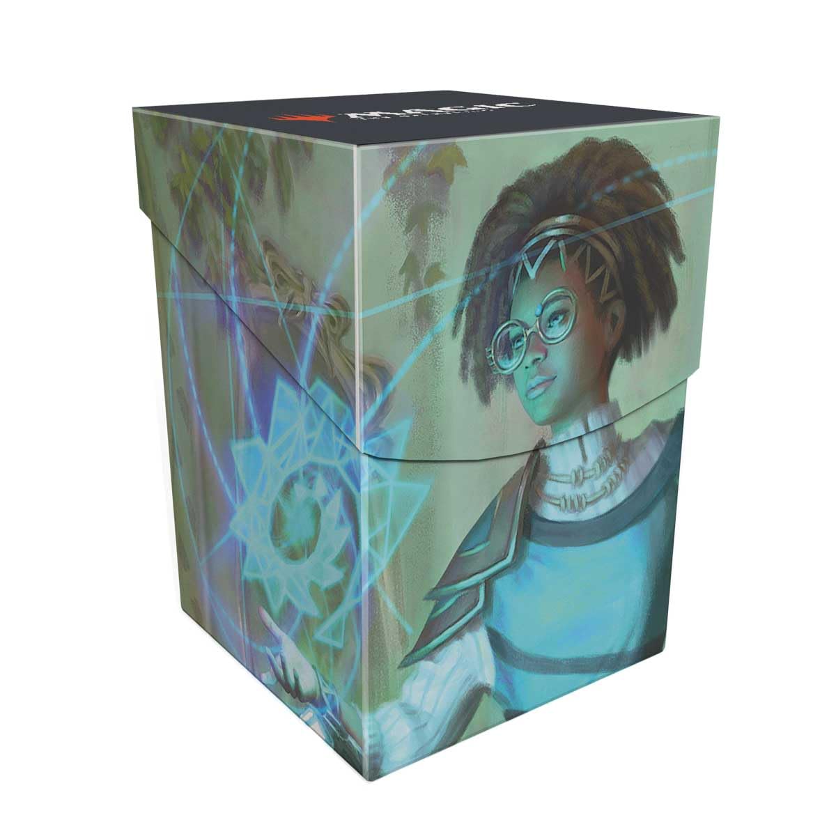 Ultra Pro - MTG Duskmourn 100+ Deck Box Commander Zimone, Mystery