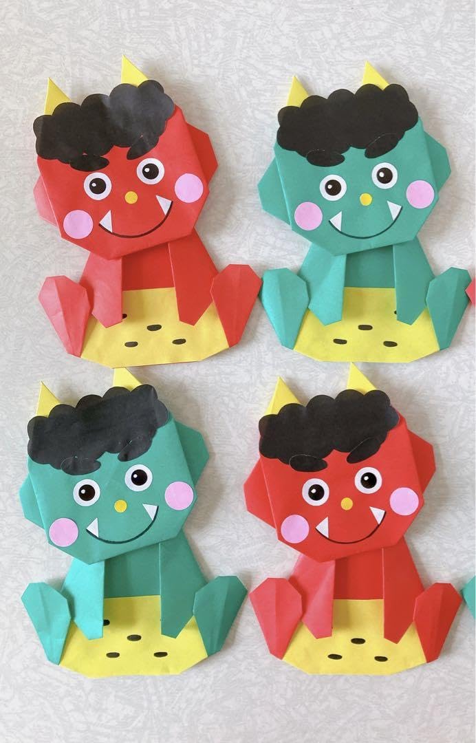 製作キット 福の神 鬼 節分 豆まき 2月3月 春 保育 高齢者 壁面