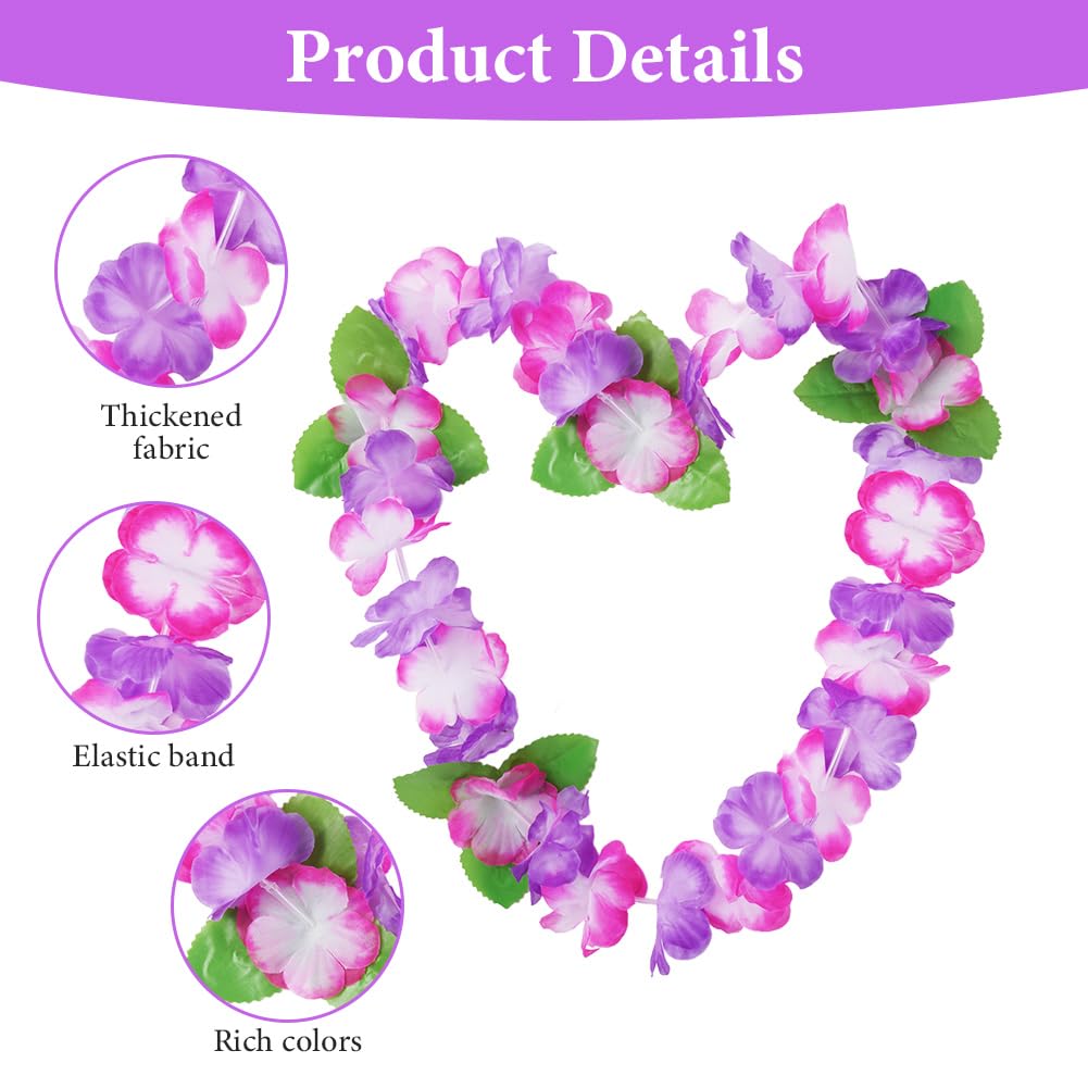 Aomig Hawaiian Garlands Hawaiian Leis Set - Image 3