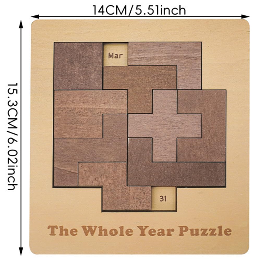 The Whole Year Puzzle, Daily Calendar Puzzle - Image 2