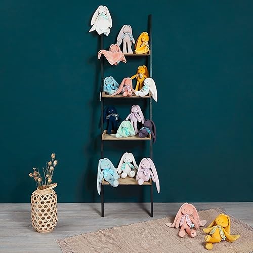 Miniatura 7 de Kaloo Lapinoo My First Friend K969938 - Conejo de pana, lavable a máquina, 10 pulgadas de alto en caja de regalo, color aguamarina a partir de 0 años