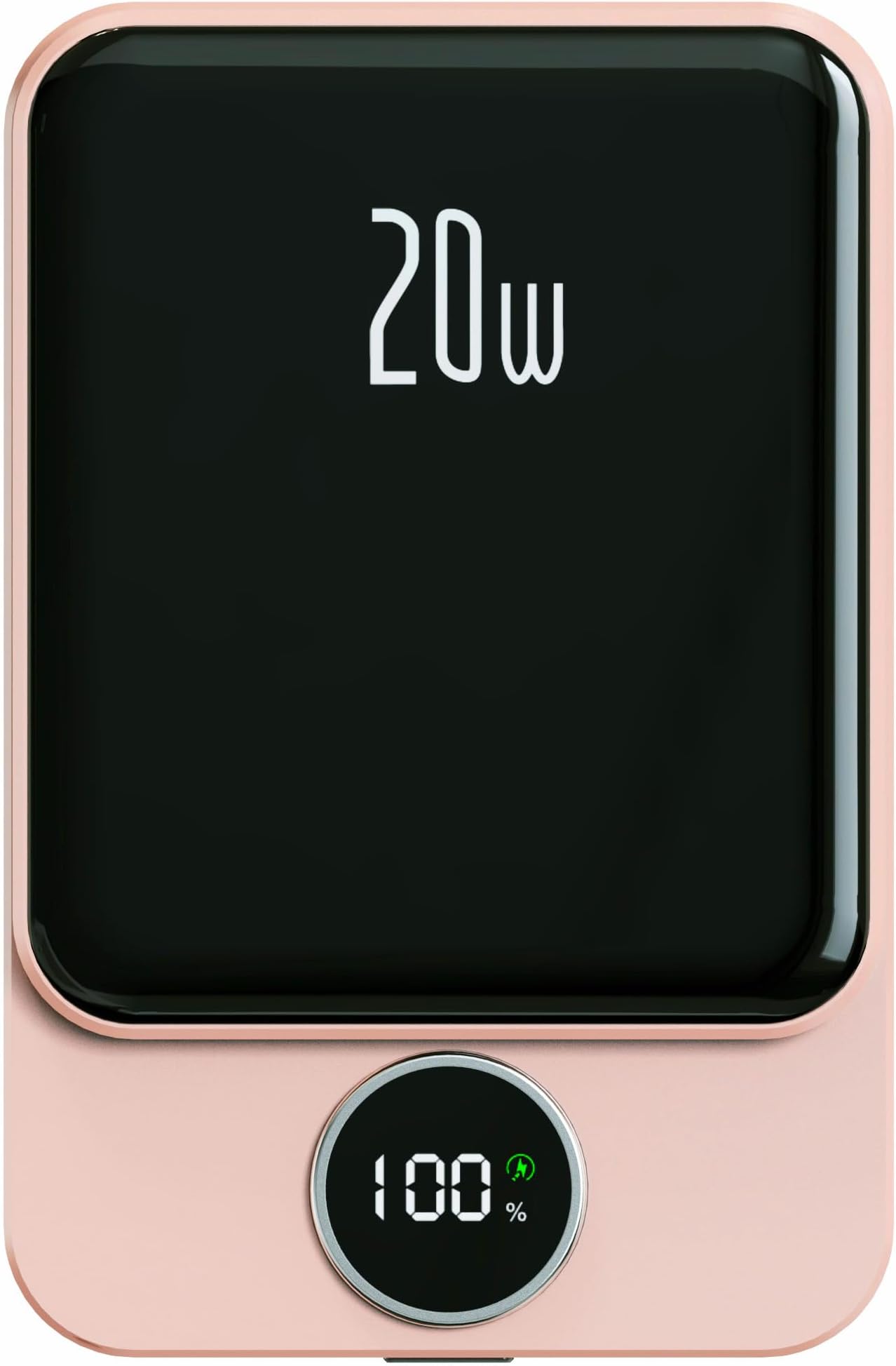 Magnetic Portable Charger, 10000mAh Power Bank with PD 20w Fast Charging, USB C in&Out Battery Pack, Compatible with Mag-Safe for iPhone 16/15/14/13/12 Pro/Pro Max Series, Samsung, Android, and More
