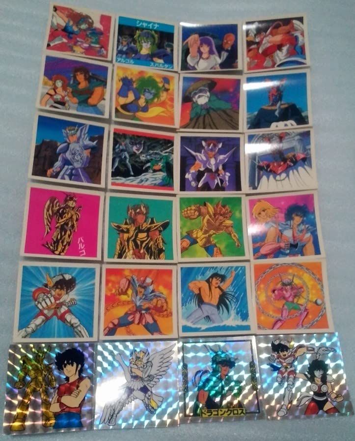 Amazon.co.jp: 当時物聖闘士星矢シール FUJIYA 不二家 アマダ星矢 紫龍 